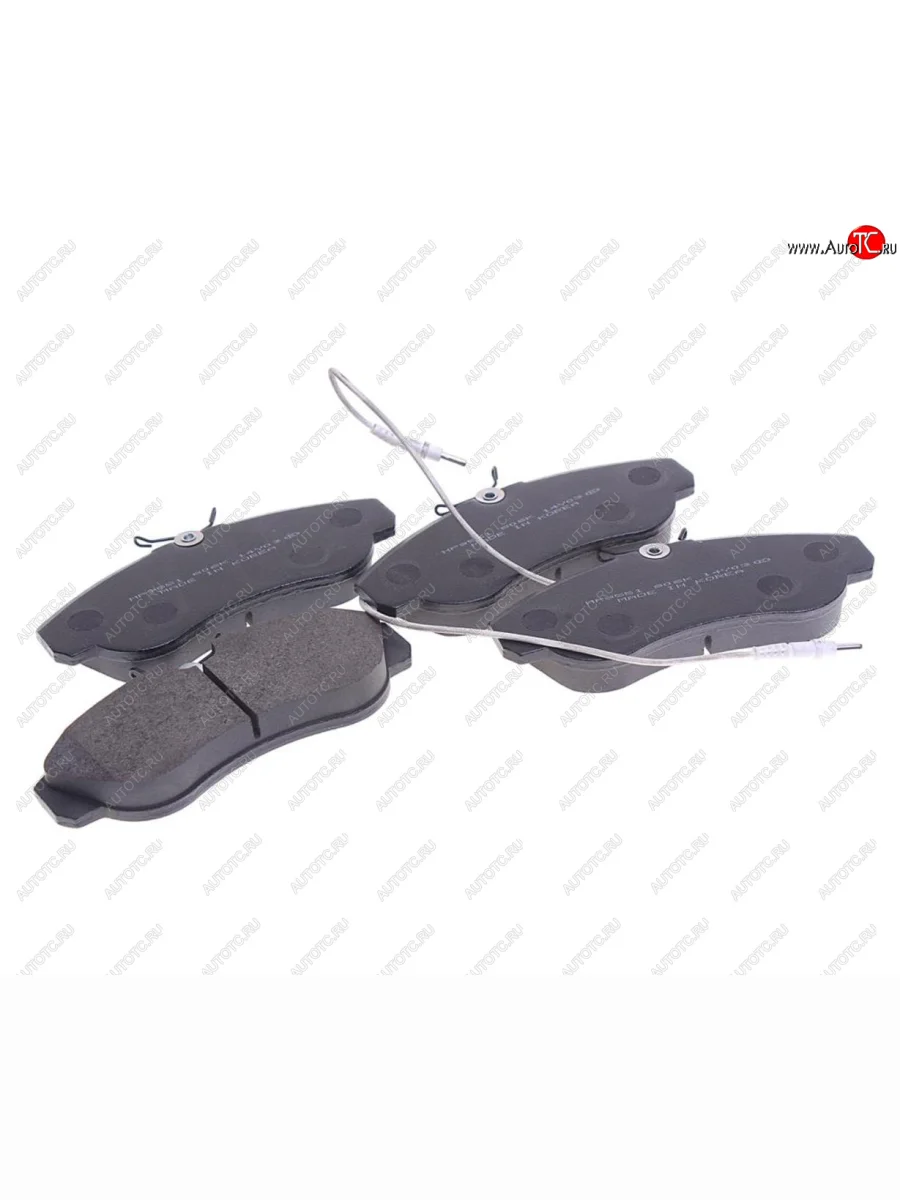 Колодки тормозные передние (4шт.) HSB Peugeot Boxer 244 (2002-2006)  в Керчи Республика Крым