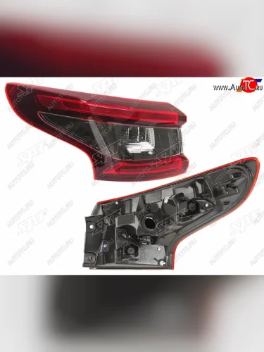 Фонарь задний левый (внешний, LED) SAT Nissan Qashqai  2 (2017-2022) J11 рестайлинг