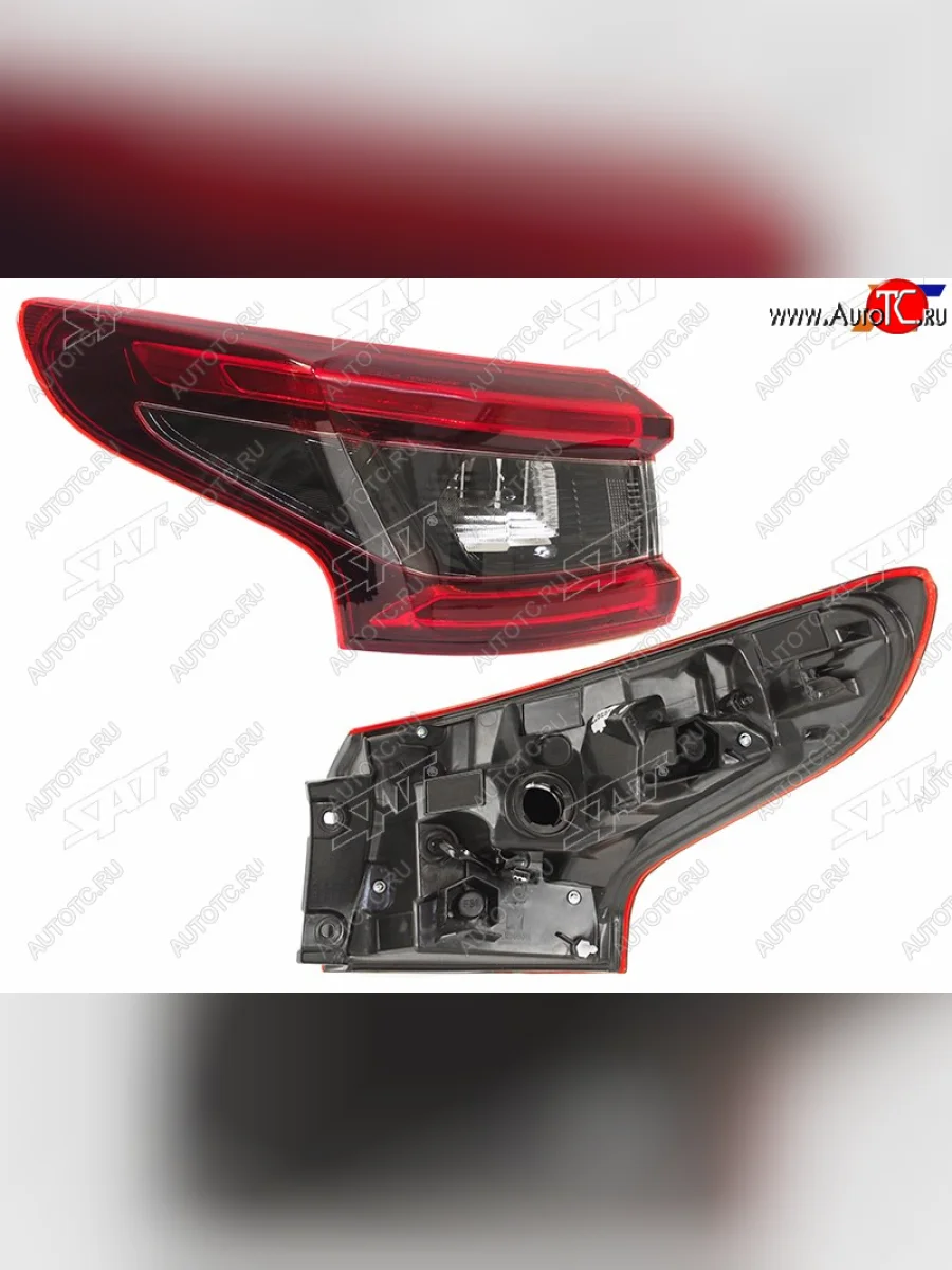 Фонарь задний левый (внешний, LED) SAT  Nissan Qashqai (2017-2022) 2  в Керчи Республика Крым