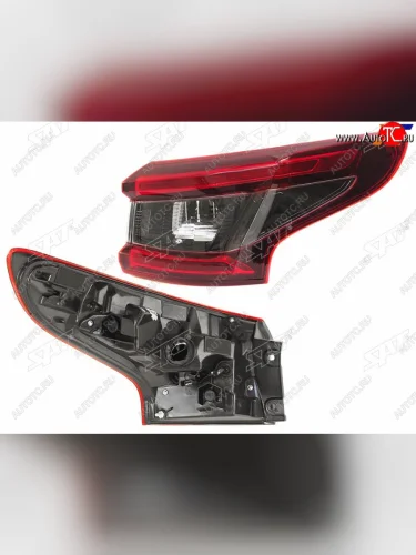 Фонарь задний правый (внешний, LED) SAT Nissan Qashqai  2 (2017-2022) J11 рестайлинг