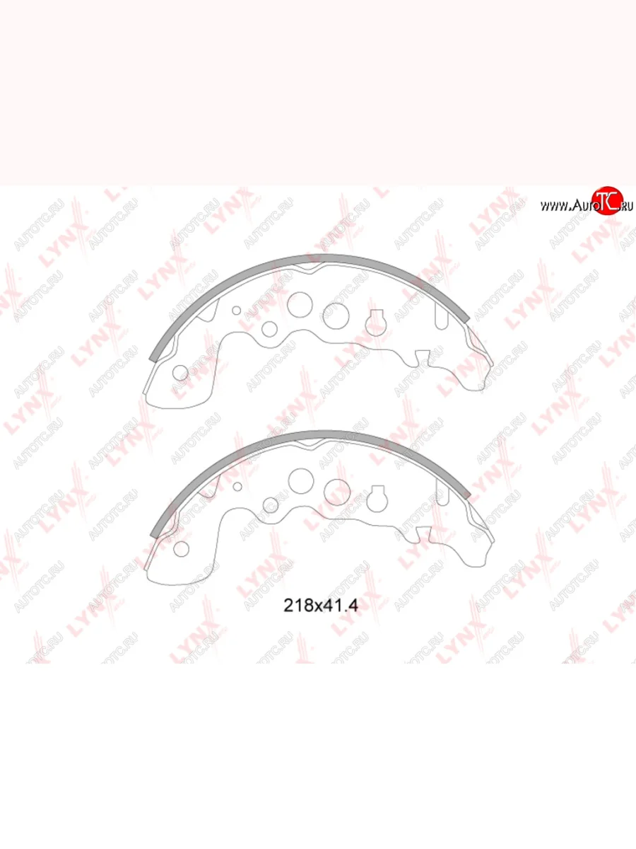 Колодки тормозные задние барабанные (4шт.) LYNX Suzuki Grand Vitara FTB03 3 двери (1997-2005)  в Керчи Республика Крым