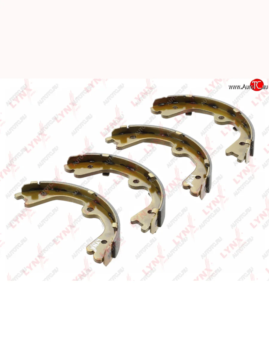 Колодки тормозные задние барабанные (4шт.) LYNX Nissan Pathfinder R51 рестайлинг (2009-2014)  в Перми Пермском крае