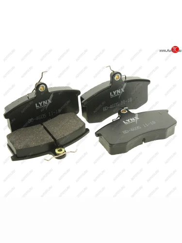 Колодки тормозные передние (4шт.) LYNX Лада ВАЗ 2108 (1984-2003)
