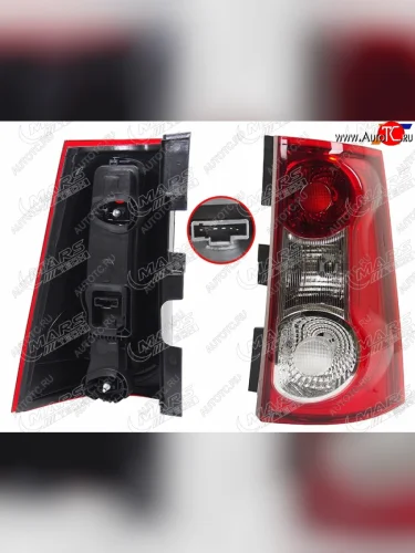 Фонарь задний правый (внешний, с платой) MARS Лада ВАЗ Ларгус (2012-2021) дорестайлинг R90