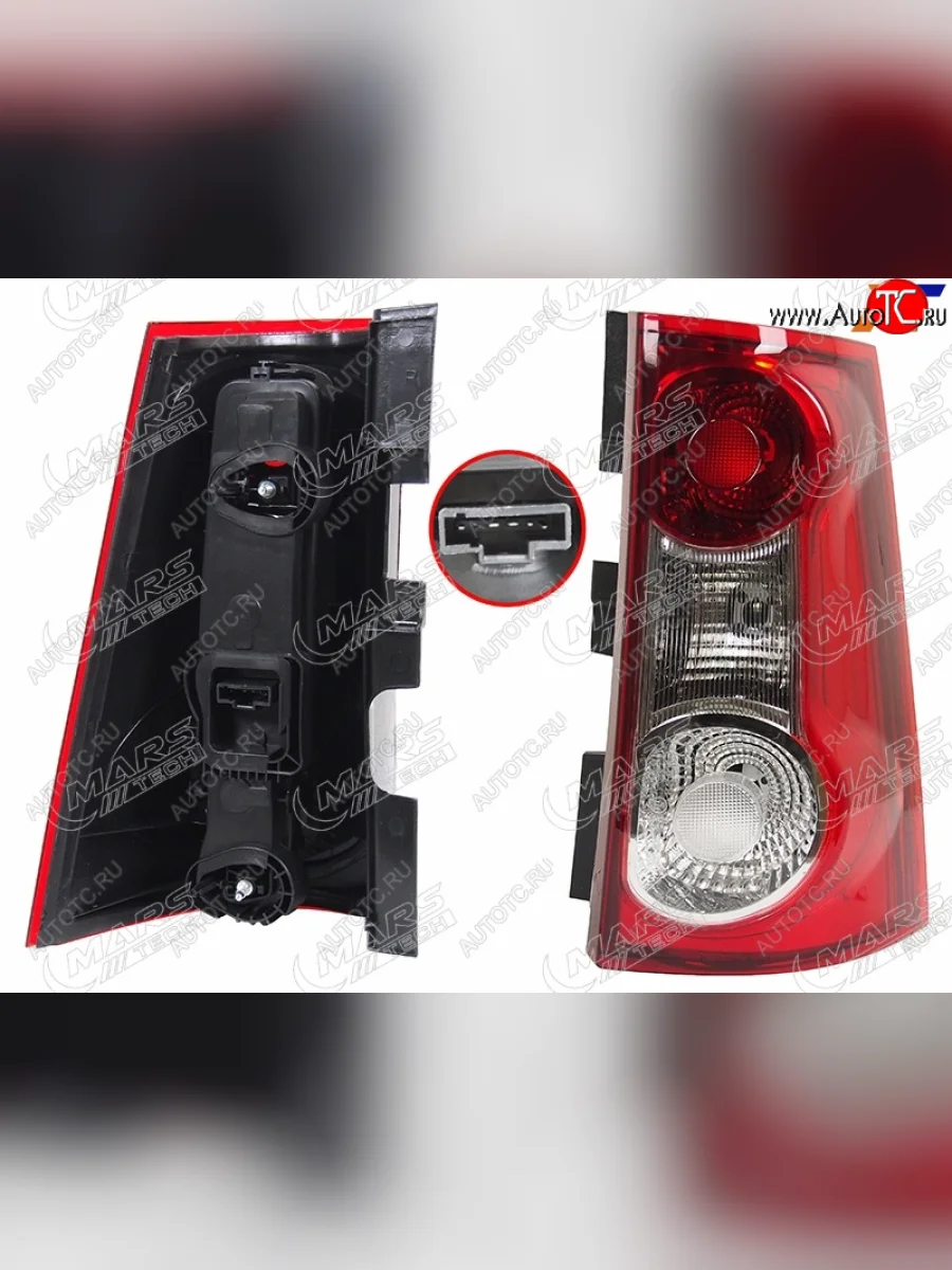 Фонарь задний правый (внешний, с платой) MARS Лада ВАЗ Ларгус дорестайлинг R90 (2012-2021)  в Перми Пермском крае