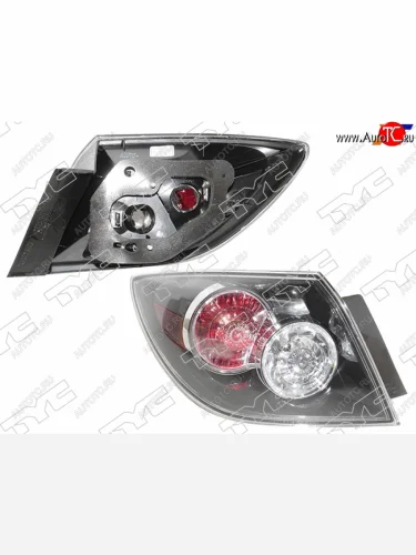 Фонарь задний левый (внешний) TYC Mazda 3/Axela  BK (2006-2009) рестайлинг седан, рестайлинг, хэтчбэк