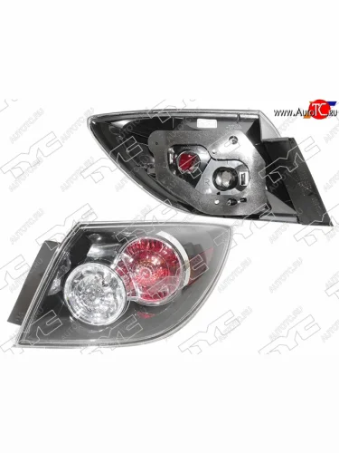 Фонарь задний правый (внешний) TYC Mazda 3/Axela  BK (2006-2009) рестайлинг седан, рестайлинг, хэтчбэк