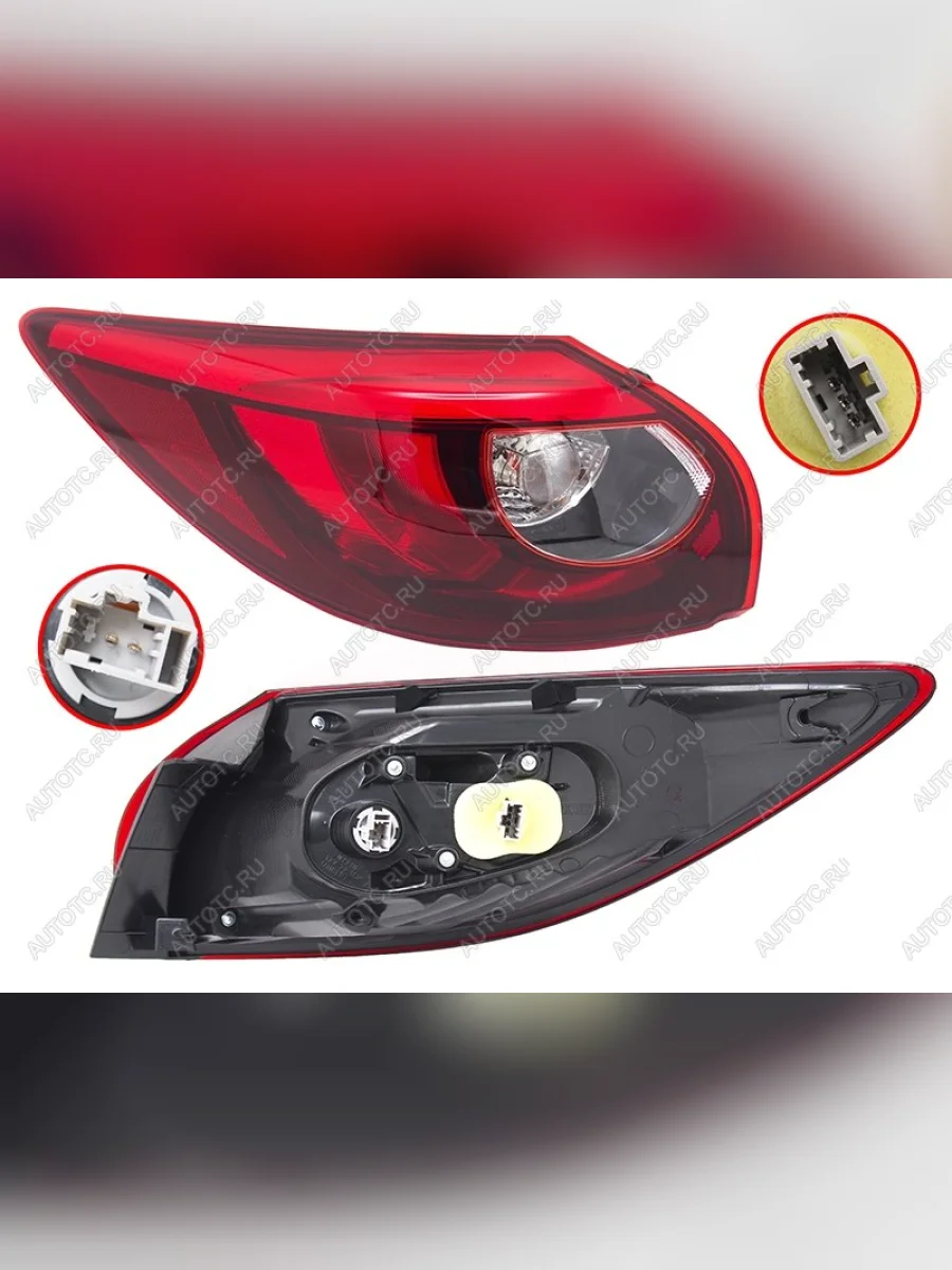 Фонарь задний левый (внешний, LED) SAT Mazda CX-5 KE рестайлинг (2015-2017)  в Самаре Самарской области