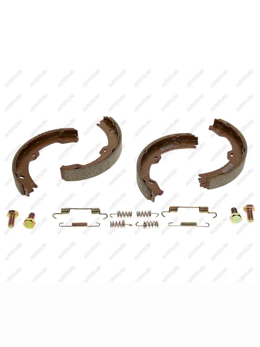 Колодки тормозные задние барабанные (4шт.) NIBK Mercedes-Benz CL class C216 рестайлинг (2010-2014)  с доставкой в г. Керчь