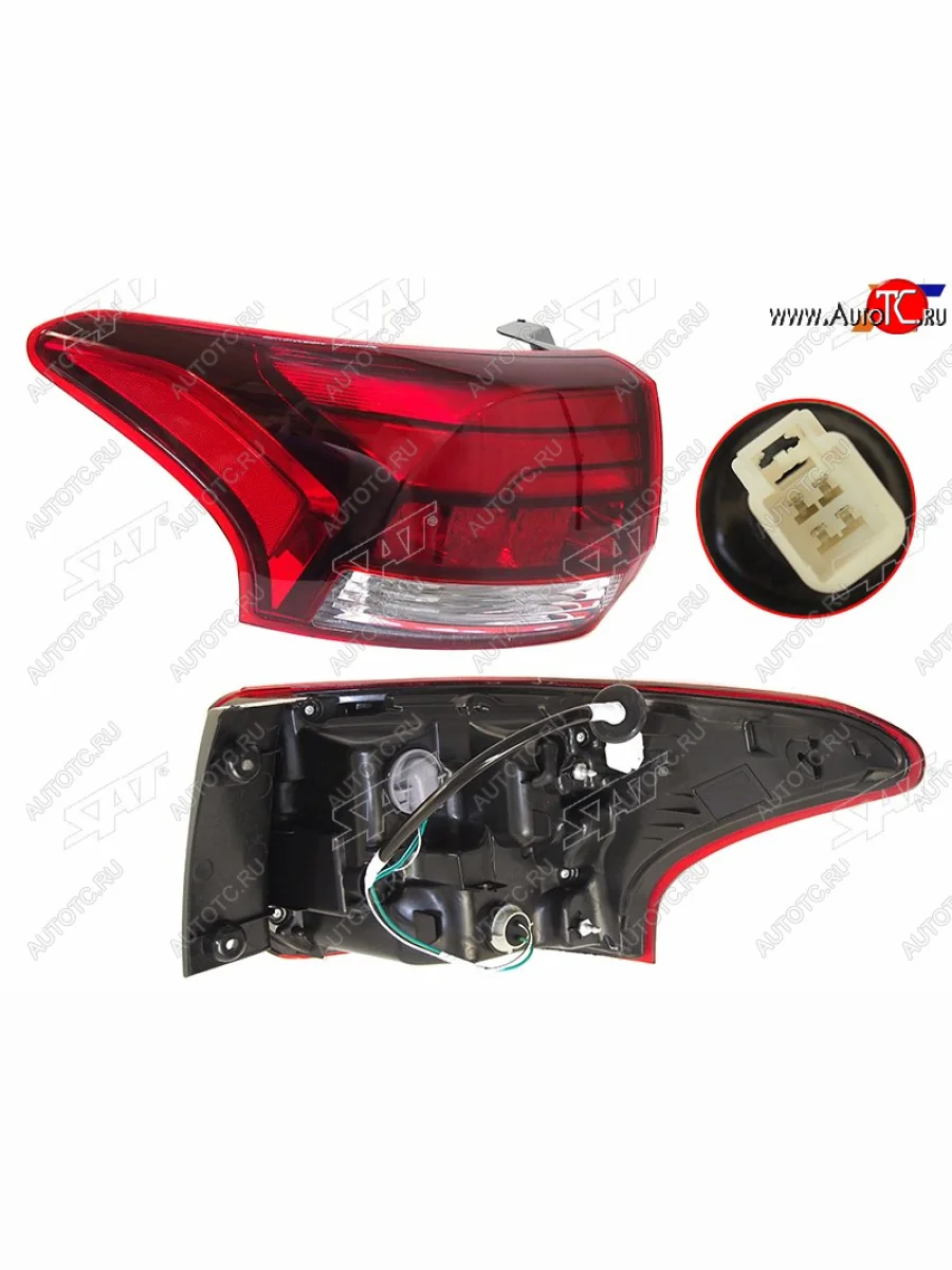 Фонарь задний левый (внешний) SAT Mitsubishi Outlander GF 3-ий рестайлинг (2018-2022)  в Воронеже Воронежской области