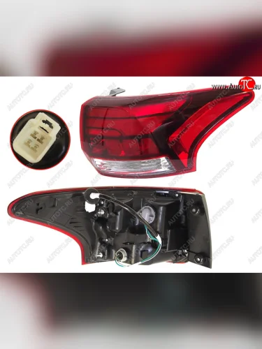 Фонарь задний правый (внешний) SAT Mitsubishi Outlander  GF (2015-2022) 2-ой рестайлинг, 3-ий рестайлинг