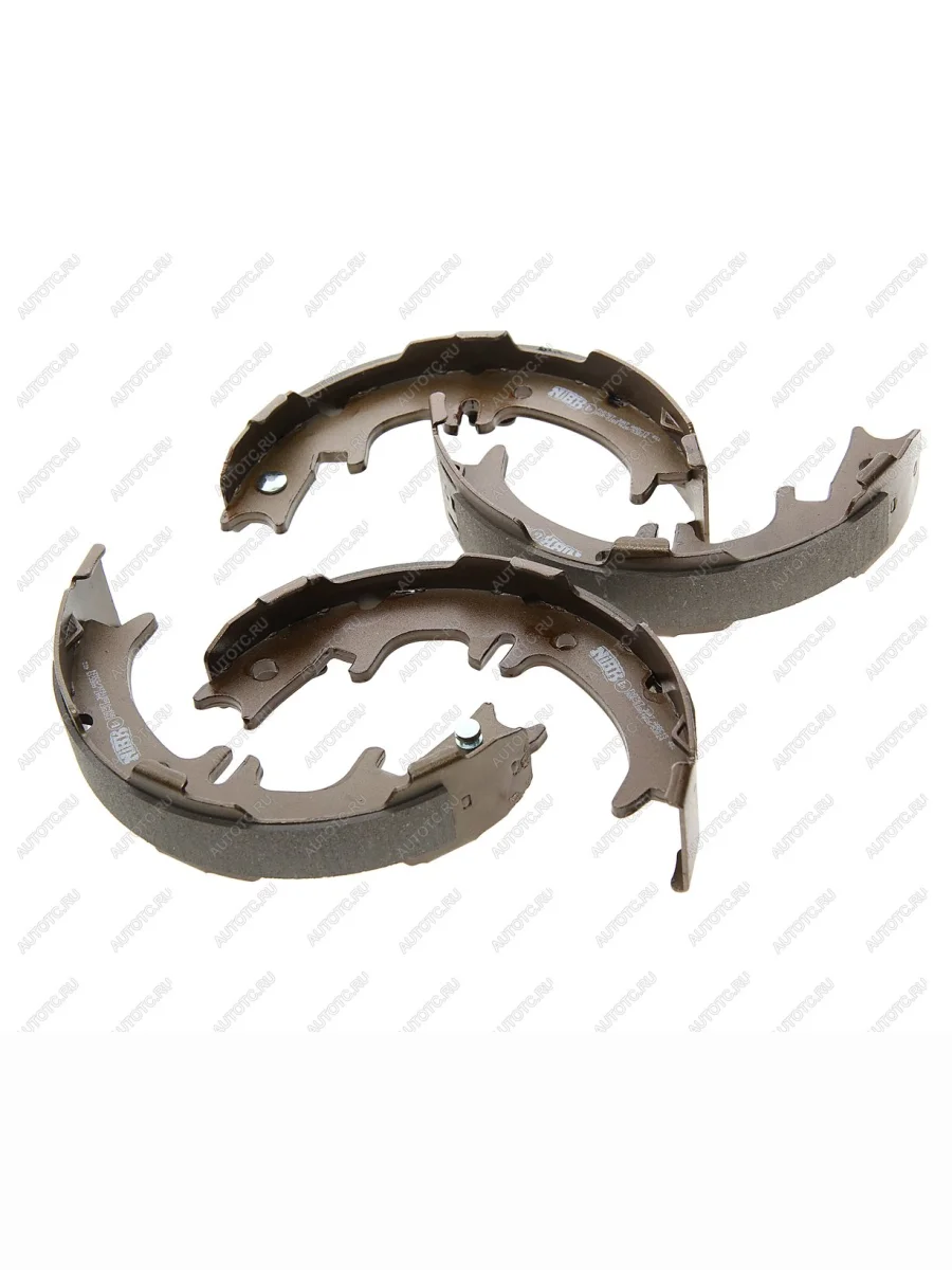 Колодки тормозные задние барабанные (4шт.) NIBK Toyota Avensis T250 седан дорестайлинг (2003-2006)  в Самаре Самарской области