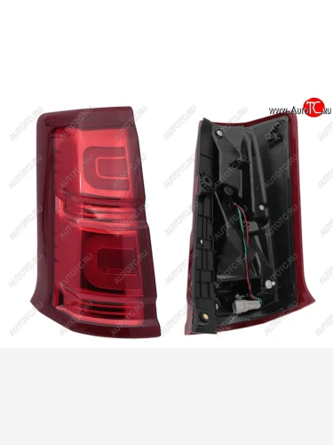 Фонарь задний левый (верхний) SAT Haval H9 (2015-2017) дорестайлинг