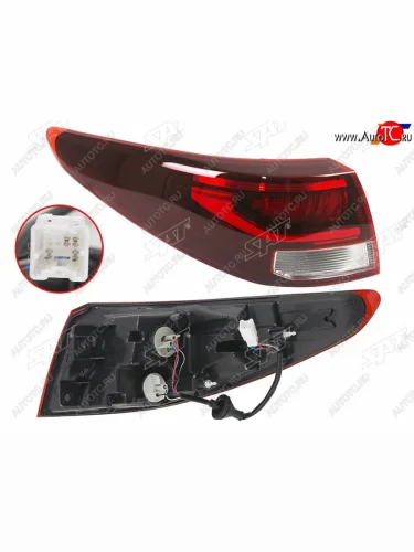 Фонарь задний левый (внешний) SAT KIA Rio  X-line (2017-2021)