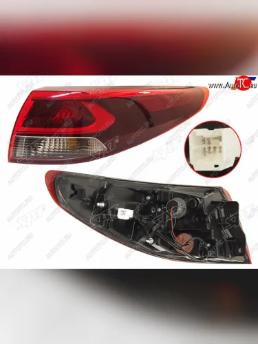 Фонарь задний правый (внешний) SAT KIA Rio  X-line (2017-2021)
