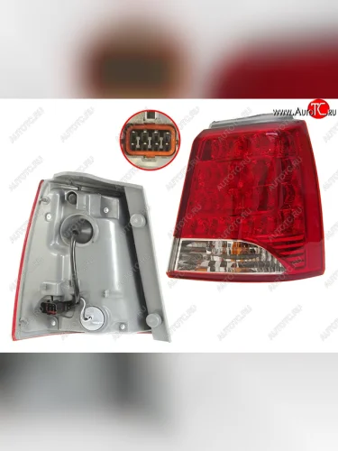 Фонарь задний правый (LED) SAT KIA Sorento  XM (2009-2012) дорестайлинг