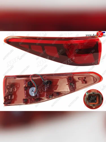 Фонарь задний левый (внешний) SAT KIA Sportage  4 QL (2016-2018) дорестайлинг