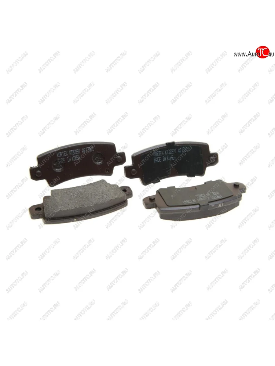 Колодки тормозные задние (4шт.) KORTEX Toyota Corolla E120 хэтчбек рестайлинг (2004-2007)  в Керчи Республика Крым