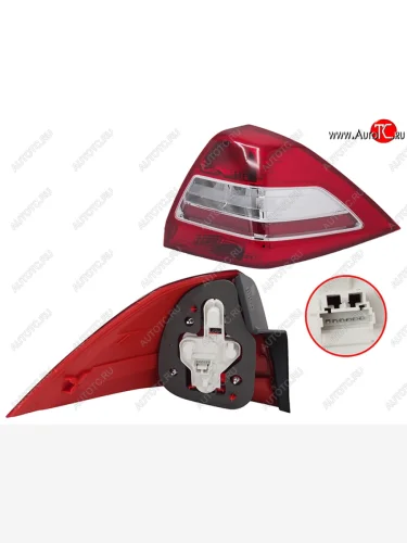 Фонарь задний правый (с платой) MARS Renault Megane  седан (2006-2009)  рестайлинг