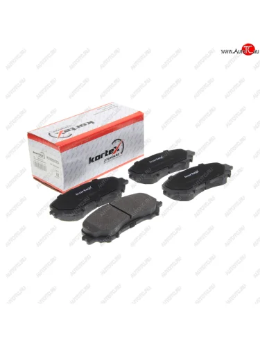 Колодки тормозные передние (4шт.) KORTEX Nissan Qashqai 2 J11 дорестайлинг (2013-2019)