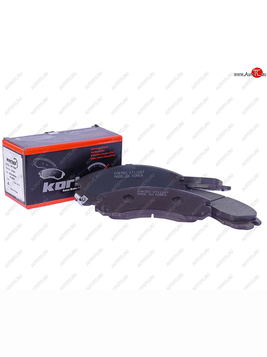 Колодки тормозные передние (4шт.) KORTEX Mitsubishi Galant 9 седан (2004-2009)  с доставкой в г. Керчь