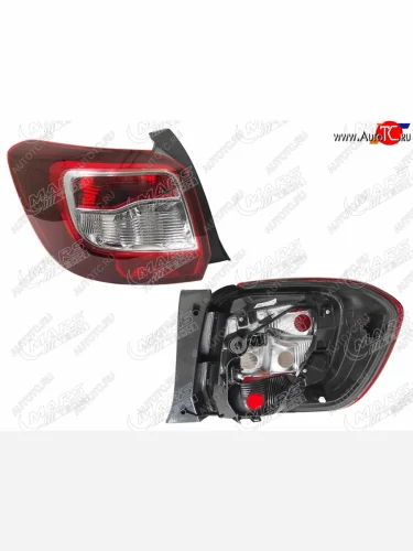 Фонарь задний левый MARS Renault Sandero Stepway  2 (2014-2018) дорестайлинг