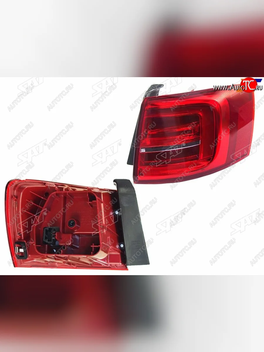 Фонарь задний левый (LED) SAT Volkswagen Jetta A6 седан рестайлинг (2015-2018)  в Перми Пермском крае