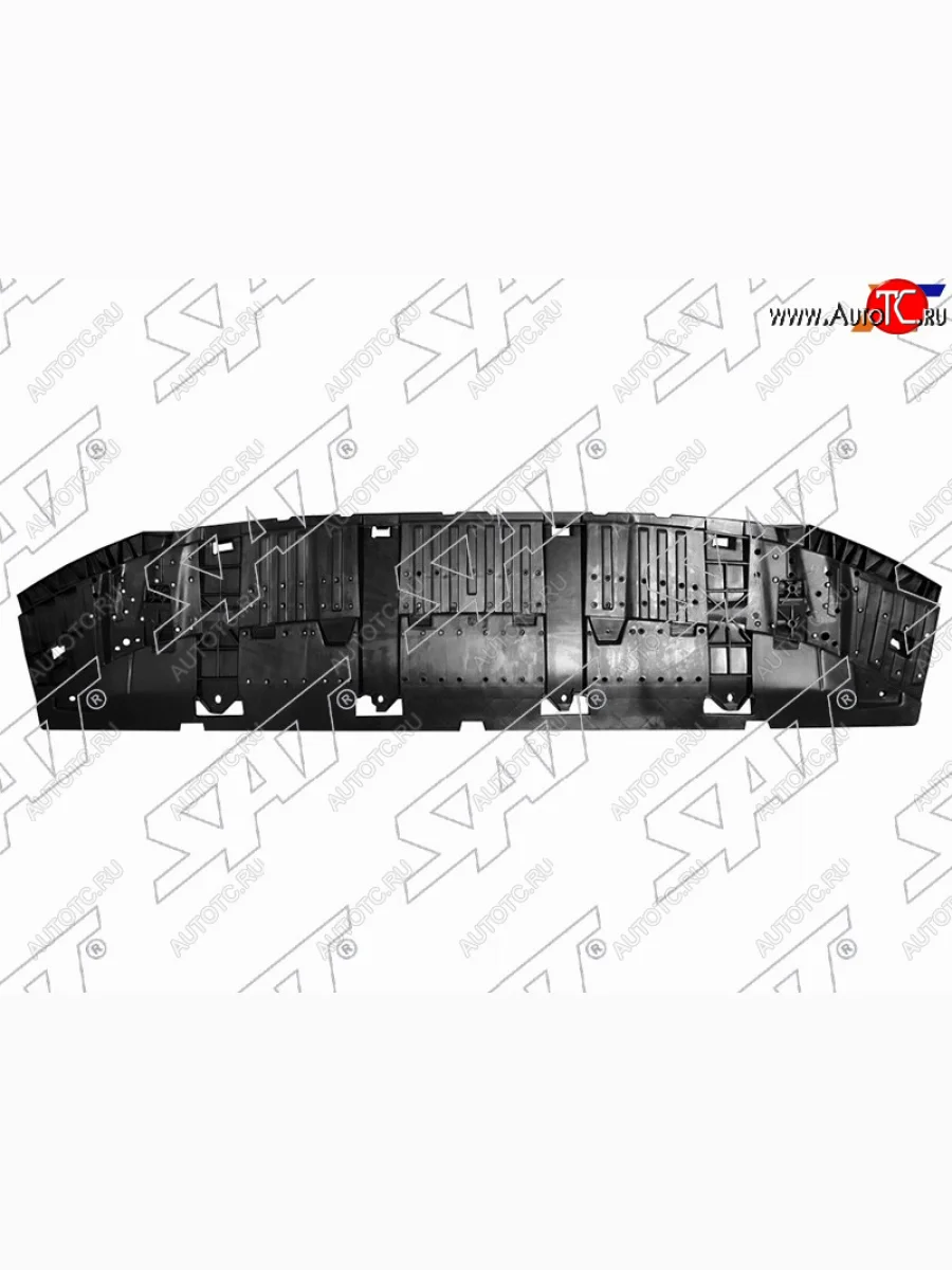 Защита переднего бампера (пыльник) SAT Audi Q3 8U рестайлинг (2014-2018)  с доставкой в г. Пермь