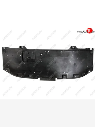 Защита переднего бампера (пыльник) SAT Mazda 3/Axela BM дорестайлинг, хэтчбэк (2013-2016)