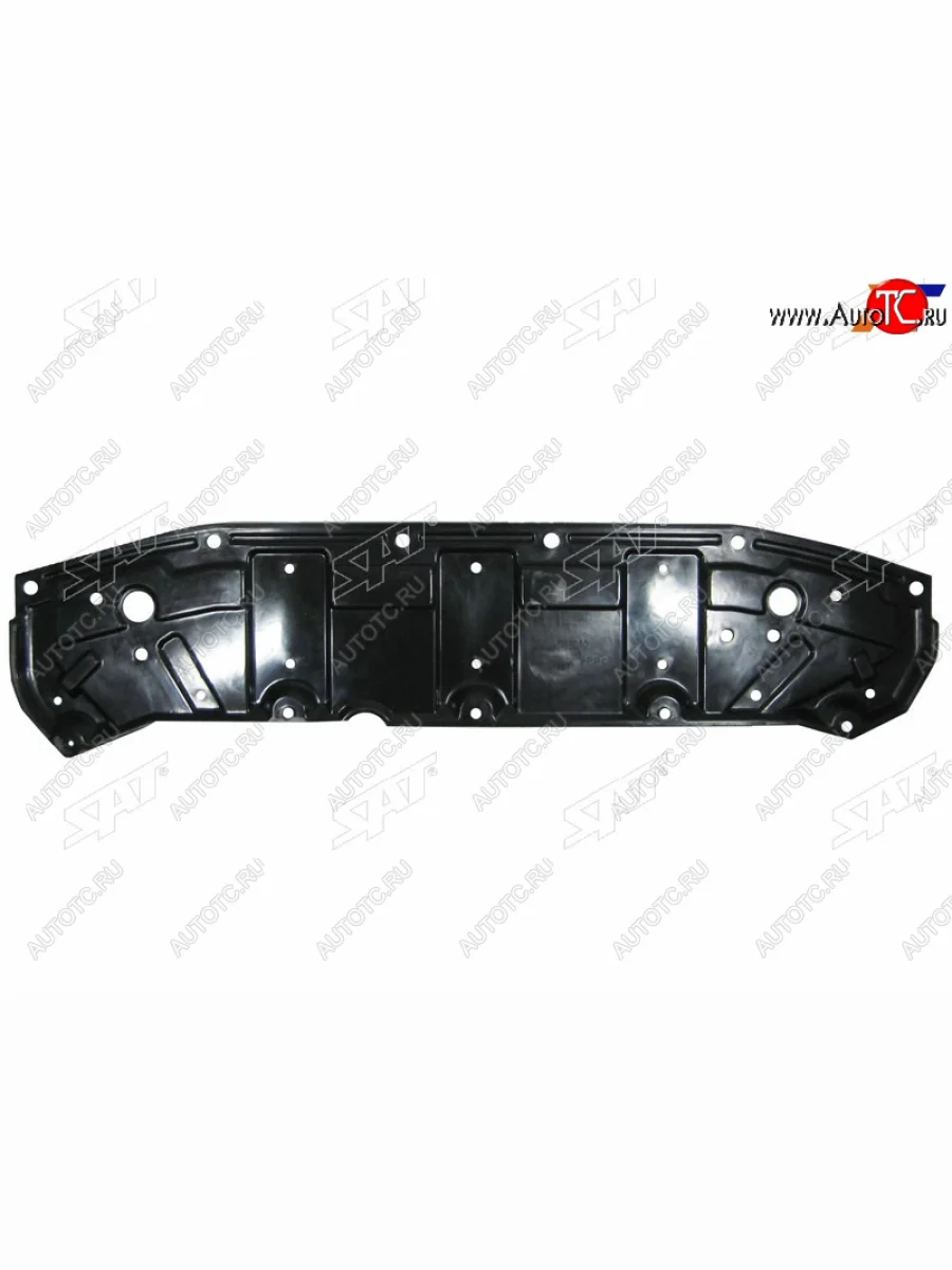 Защита переднего бампера (пыльник) SAT Nissan Almera 3 G15 седан (2012-2019)  в Самаре Самарской области