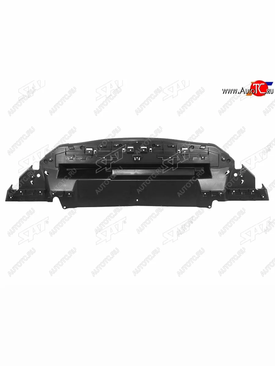 Защита переднего бампера (пыльник) SAT Renault Kaptur дорестайлинг (2016-2020)  в Керчи Республика Крым