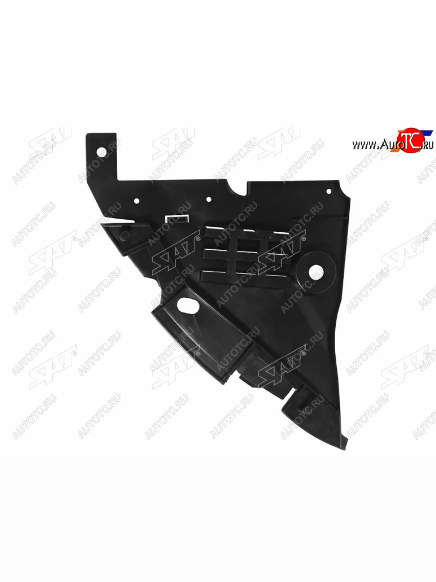 Защита переднего бампера (пыльник) RH SAT Renault Sandero Stepway 2 дорестайлинг (2014-2018)  в Перми Пермском крае