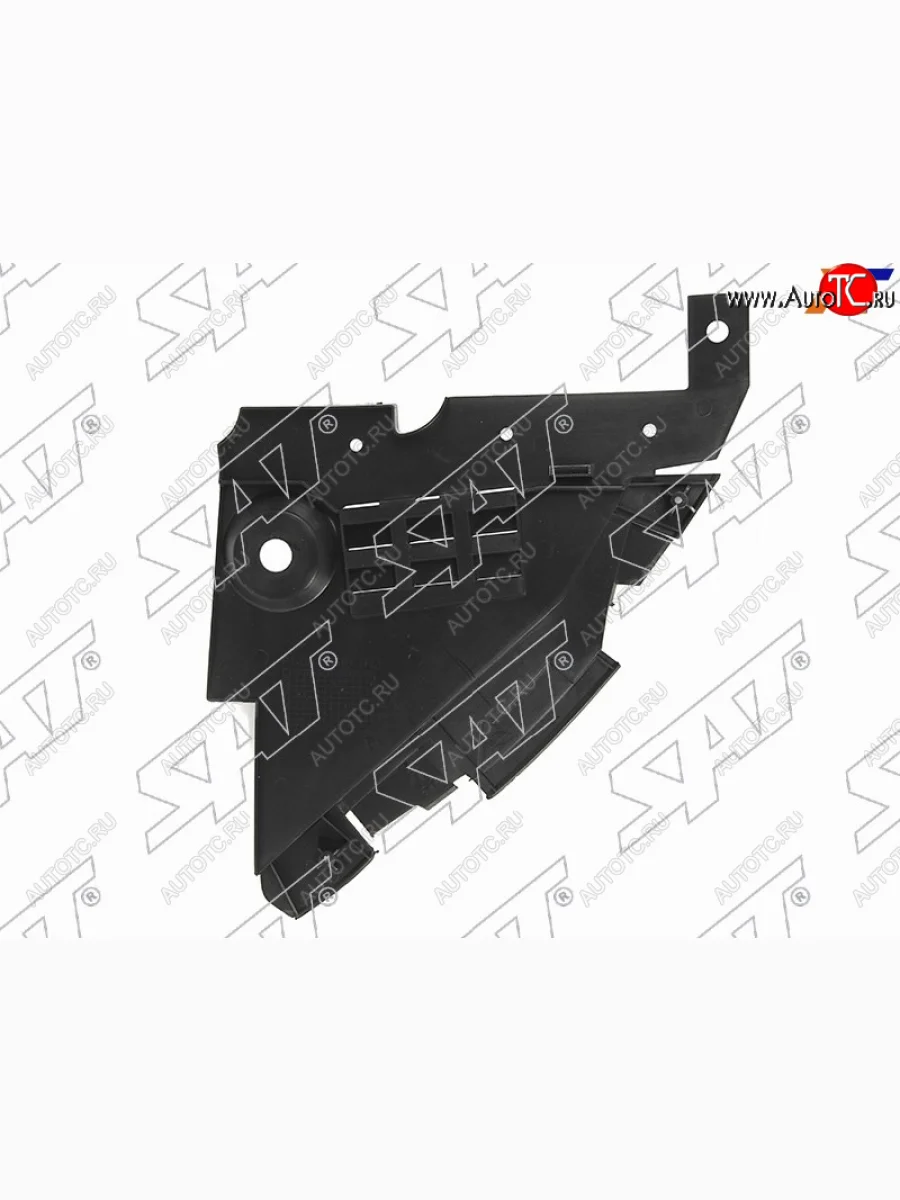 Защита переднего бампера (пыльник) LH SAT Renault Logan 2 рестайлинг (2018-2025)  с доставкой в г. Керчь