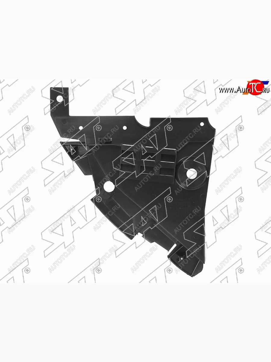 Защита переднего бампера (пыльник) RH SAT Renault Logan 2 рестайлинг (2018-2025)  с доставкой в г. Керчь