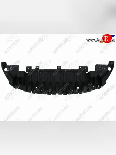 Защита переднего бампера (пыльник) SAT Renault Megane седан  дорестайлинг (2008-2012)