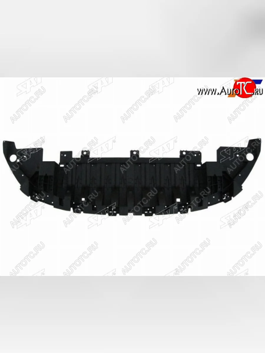 Защита переднего бампера (пыльник) SAT  Renault Megane (2008-2012) седан  в Самаре Самарской области