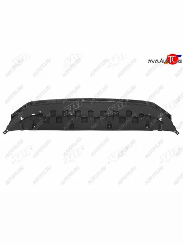 Защита переднего бампера (пыльник) SAT Skoda Octavia A7 рестайлинг лифтбэк (2016-2020)