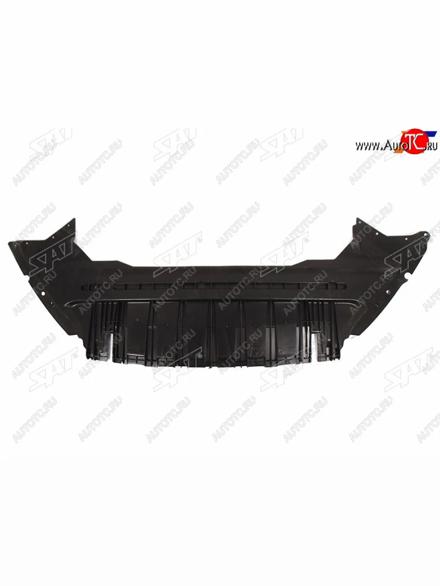 Защита переднего бампера (пыльник) SAT Ford Mondeo Mk4,BD рестайлинг, седан (2010-2014)  с доставкой в г. Керчь