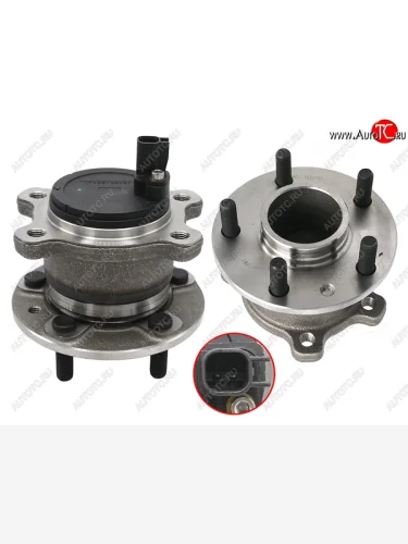 Ступичный узел задн. GMB Ford Focus 2 хэтчбэк 3 дв. дорестайлинг (2004-2007)