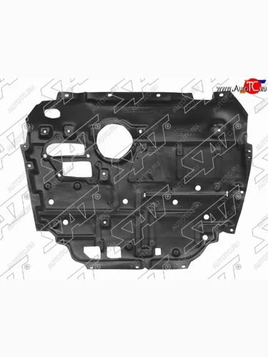 Защита картера двигателя SAT Toyota Prius Alfa лифтбек рестайлинг (2011-2015)