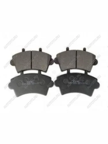 Колодки тормозные передние (4шт.) MANDO Ford Transit цельнометаллический фургон дорестайлинг (2000-2006)