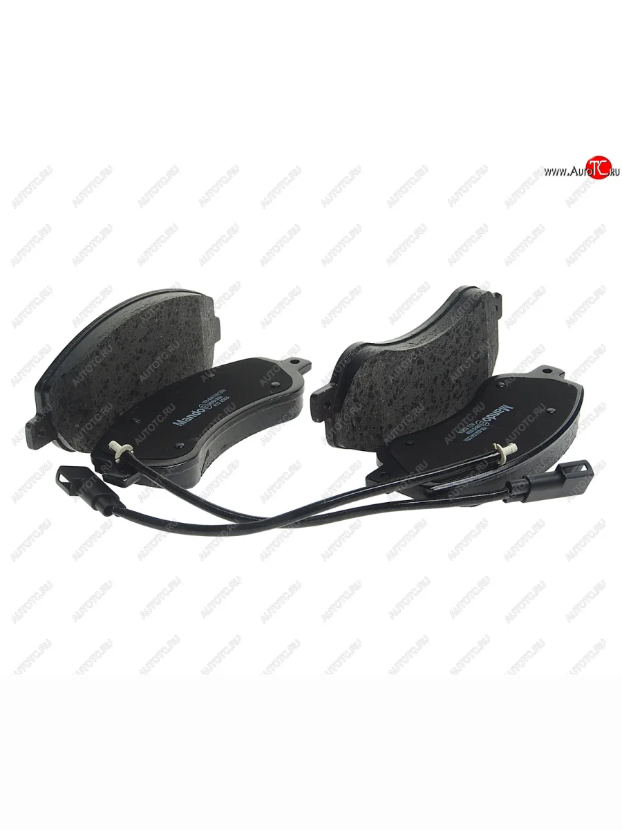 Колодки тормозные передние с датчиком (4шт.) MANDO Ford Transit цельнометаллический фургон (2006-2014)  в Самаре Самарской области