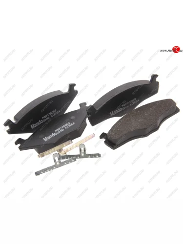 Колодки тормозные передние (4шт.) MANDO Audi A1 8X1 хэтчбэк 3 дв. дорестайлинг (2010-2014)