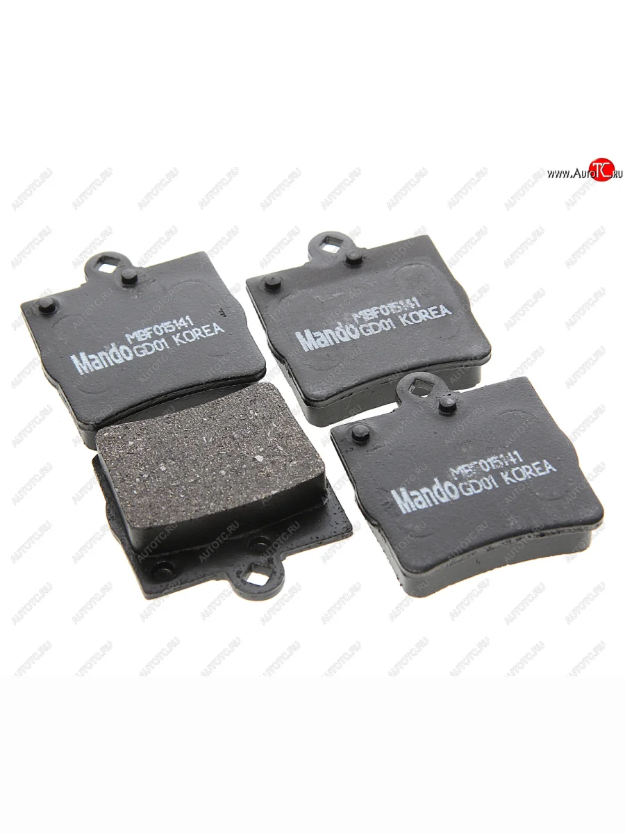 Колодки тормозные передние (4шт.) MANDO Mercedes-Benz C-Class W201 (190) седан (1982-1992)  в Самаре Самарской области