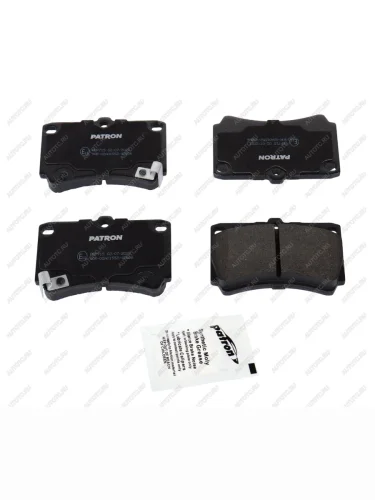 Колодки тормозные передние (4шт.) PATRON KIA Rio 1 DC дорестайлинг седан (2000-2002)