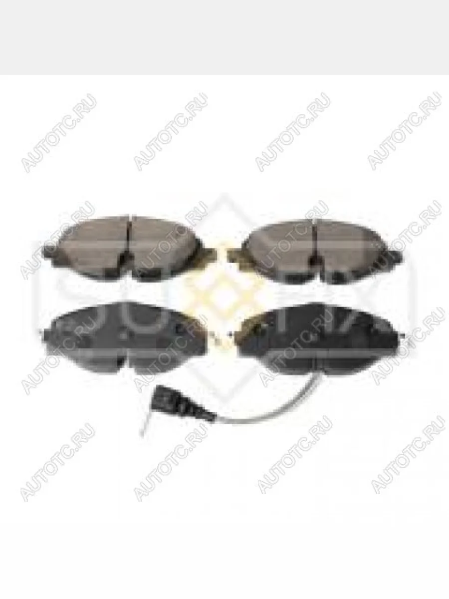 Колодки тормозные передние (4шт.) SANGSIN Skoda Octavia A7 дорестайлинг лифтбэк (2012-2017)  в Перми Пермском крае
