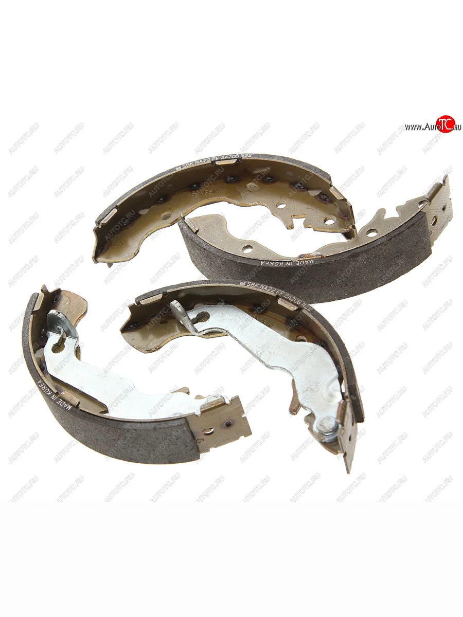 Колодки тормозные задние барабанные (4шт.) SANGSIN Hyundai Accent 2 LC седан дорестайлинг (ТагАЗ) (1999-2012)  в Самаре Самарской области