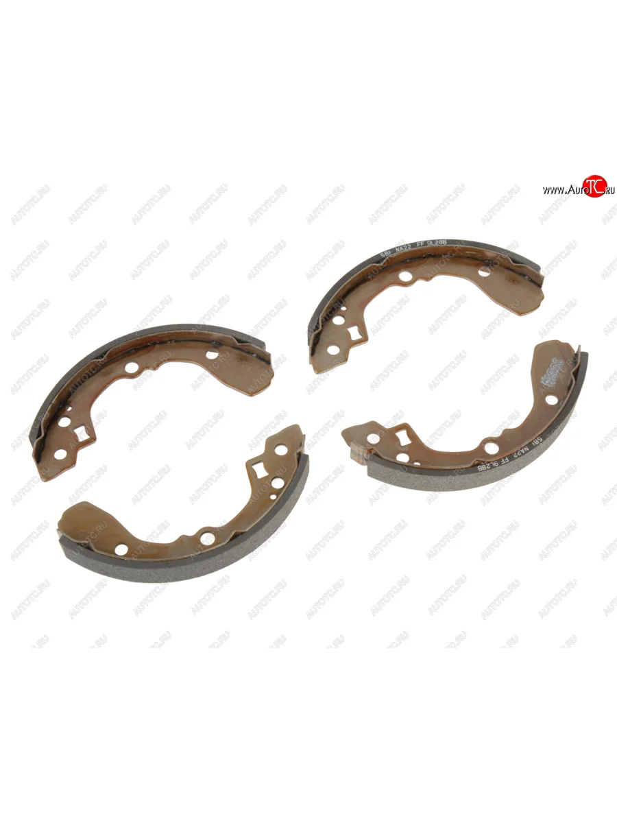 Колодки тормозные задние барабанные (4шт.) SANGSIN KIA Rio 2 JB дорестайлинг, хэтчбэк 5 дв. (2005-2009)  в Перми Пермском крае