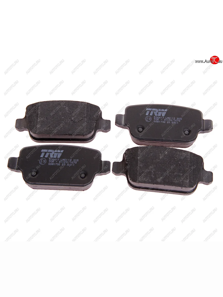 Колодки тормозные задние (4шт.) TRW Ford Mondeo Mk4,BD рестайлинг, седан (2010-2014)  в Керчи Республика Крым