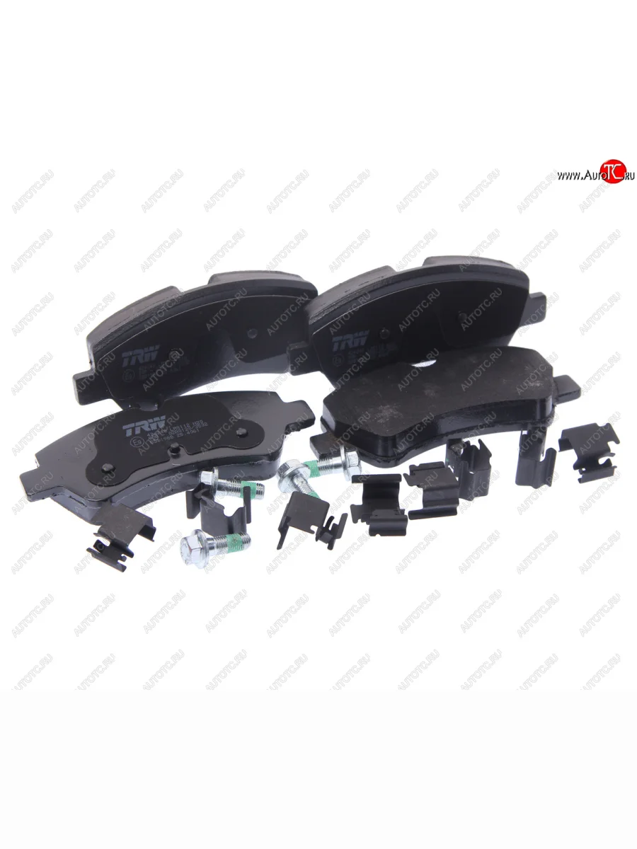 Колодки тормозные задние (4шт.) TRW Ford Transit цельнометаллический фургон (2014-2022)  в Перми Пермском крае